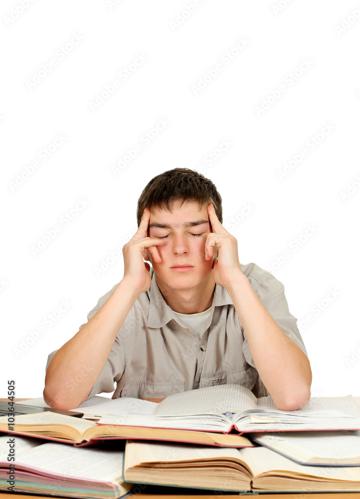 Sad and Tired Student Sad and Tired Student