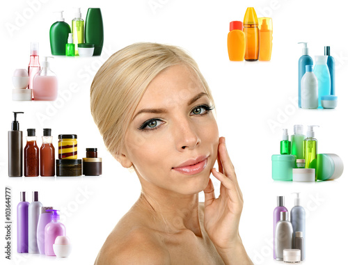 Beautiful young woman with ...