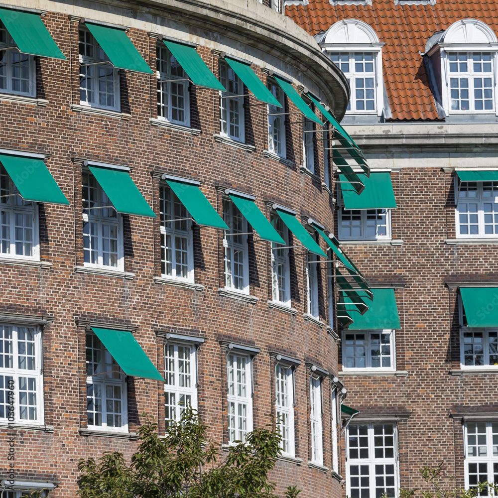 Fototapeta premium Traditional architecture in Copenhagen, Denmark