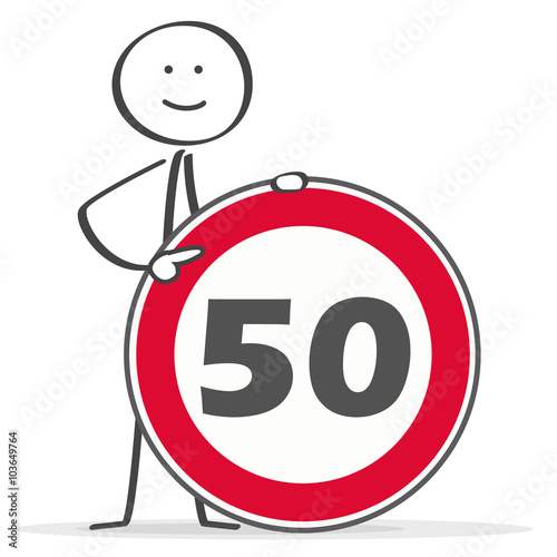 Strichmännchen geht auf die 50 zu