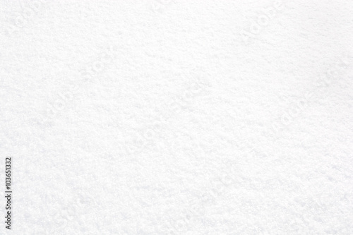 background of pure white snow
