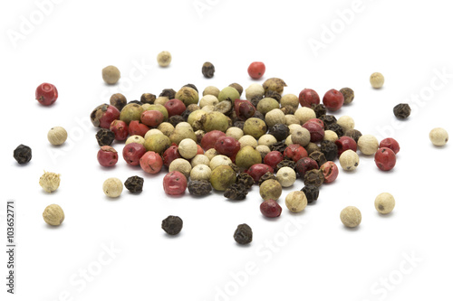 Mixed color pepper photo