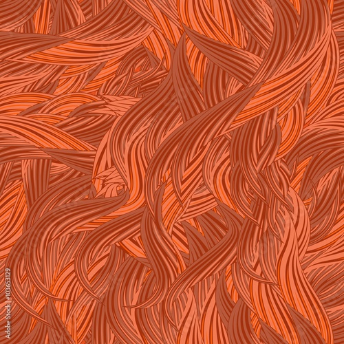 Vector seamless pattern of hair melange