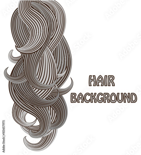 hair background