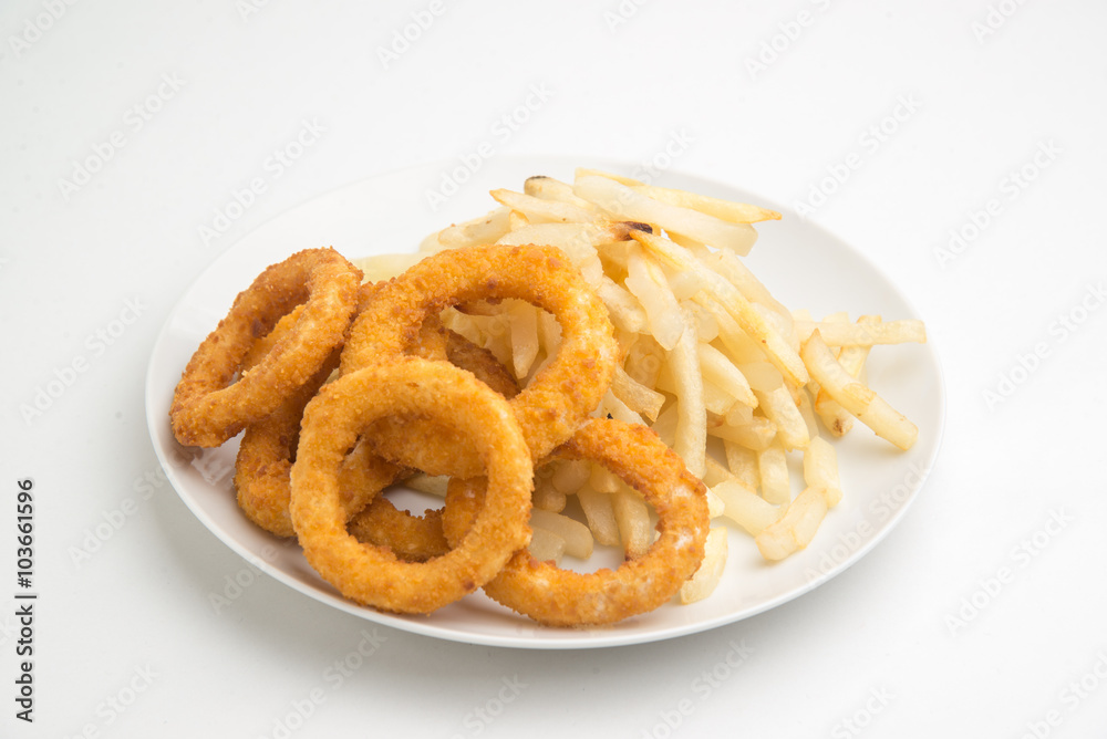 onion ring and french fries 2