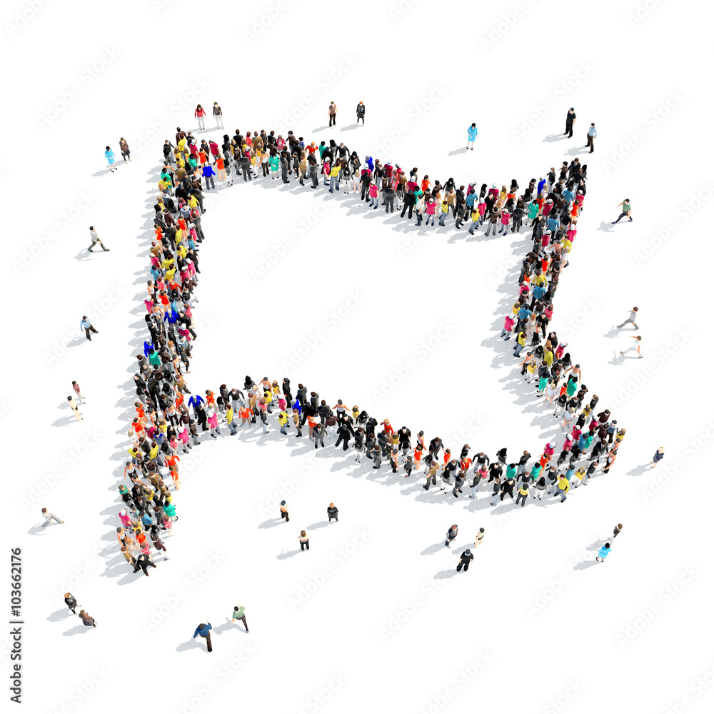 people shape flag people shape flag