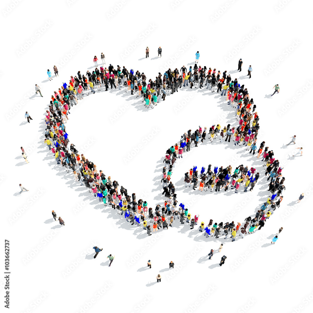 people shape heart people shape heart