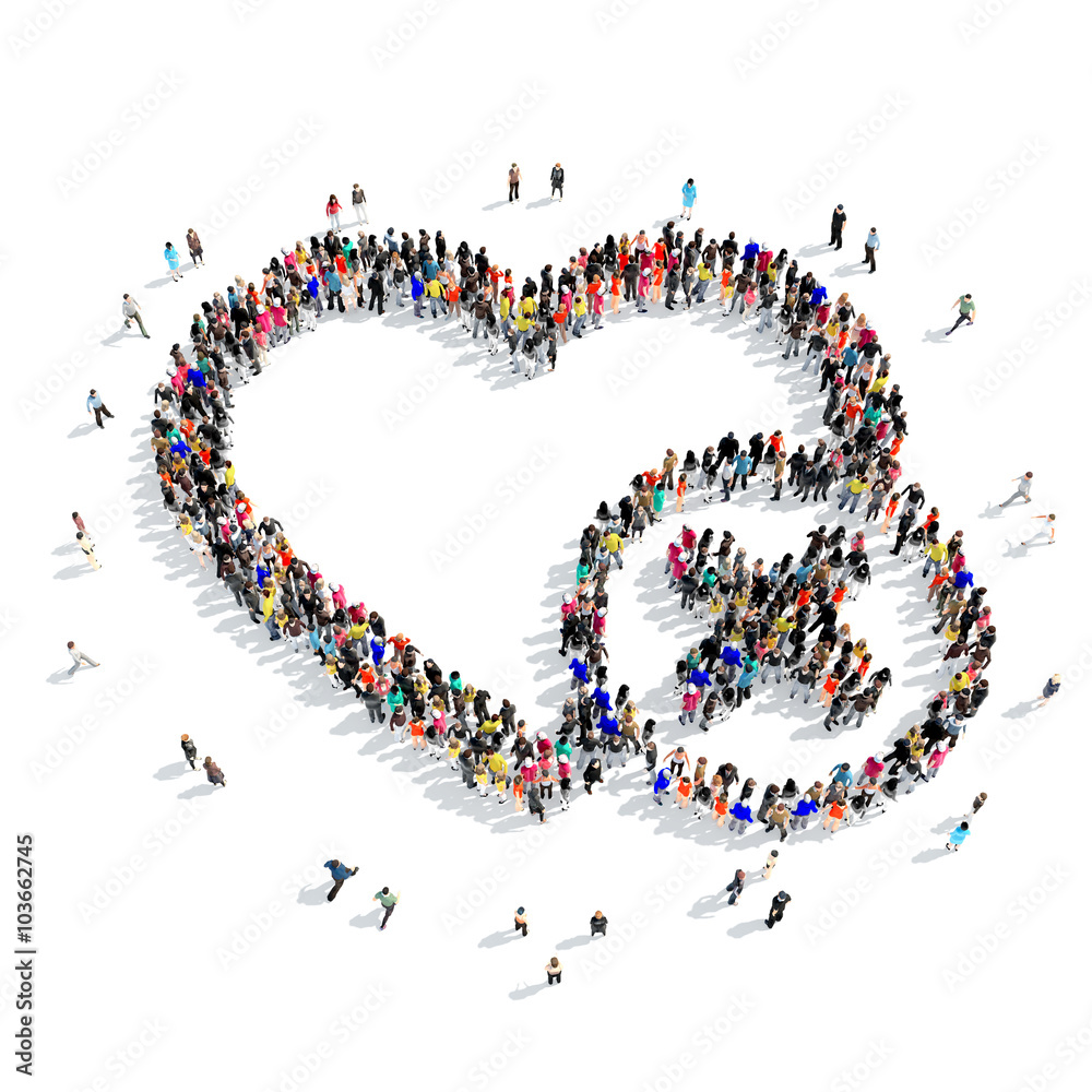 people shape heart people shape heart