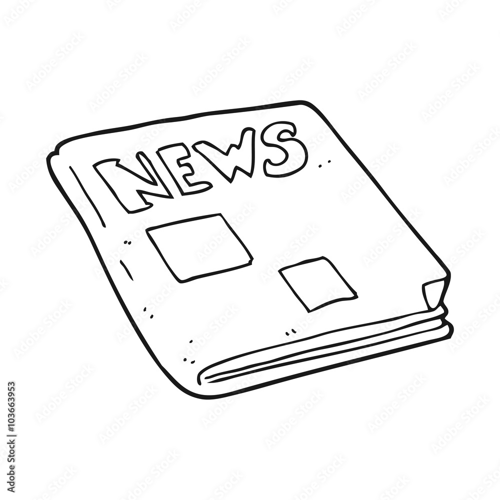 black and white cartoon newspaper black and white cartoon newspaper