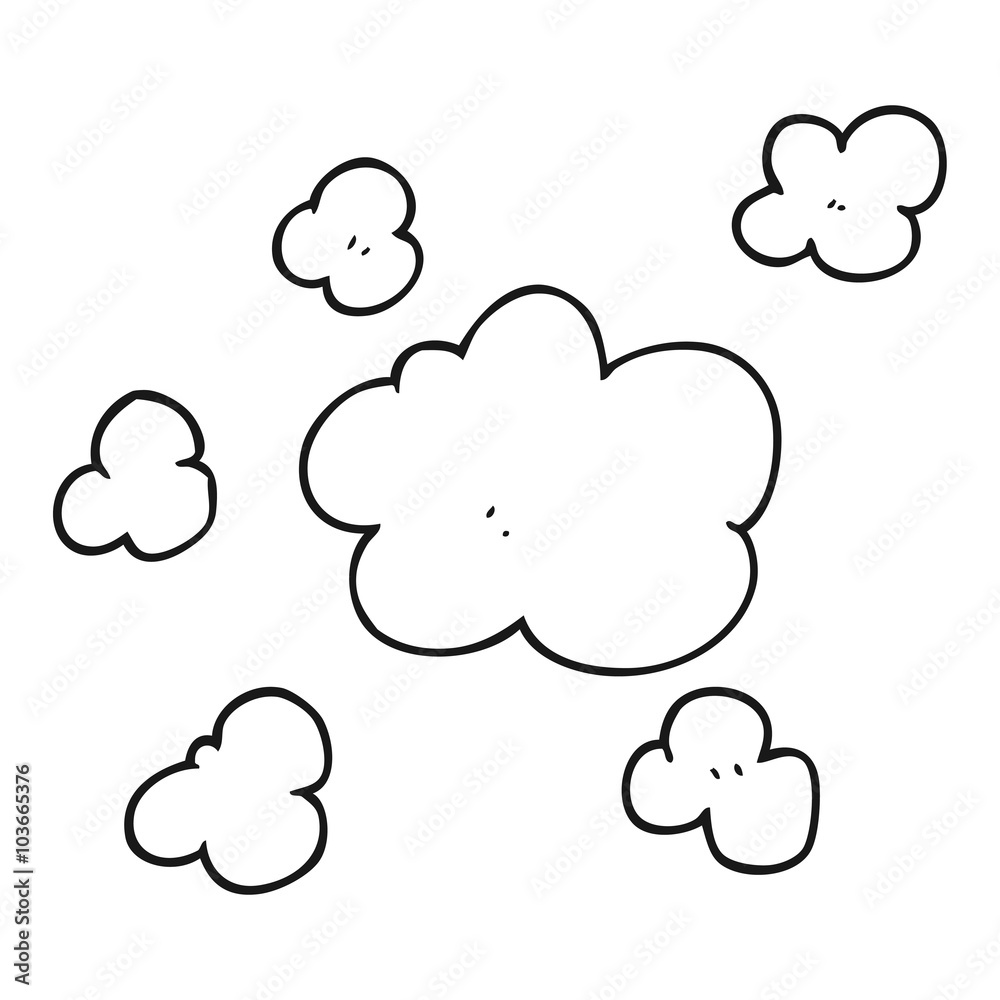 black and white cartoon steam clouds black and white cartoon steam clouds