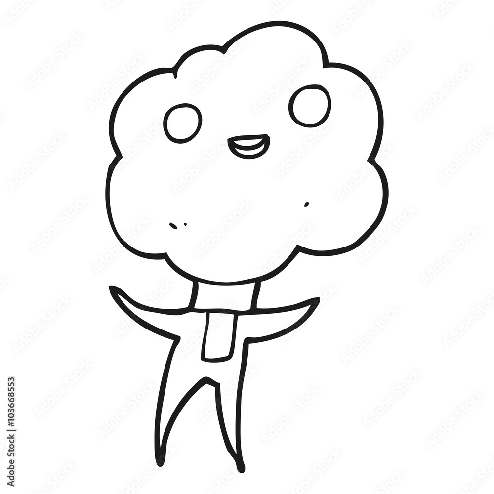 cute cloud head creature cute cloud head creature