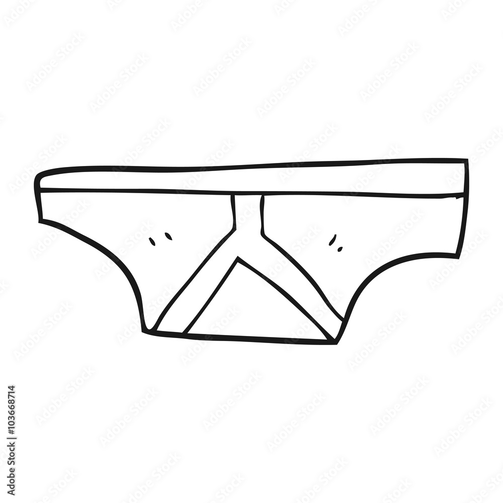 black and white cartoon underpants black and white cartoon underpants