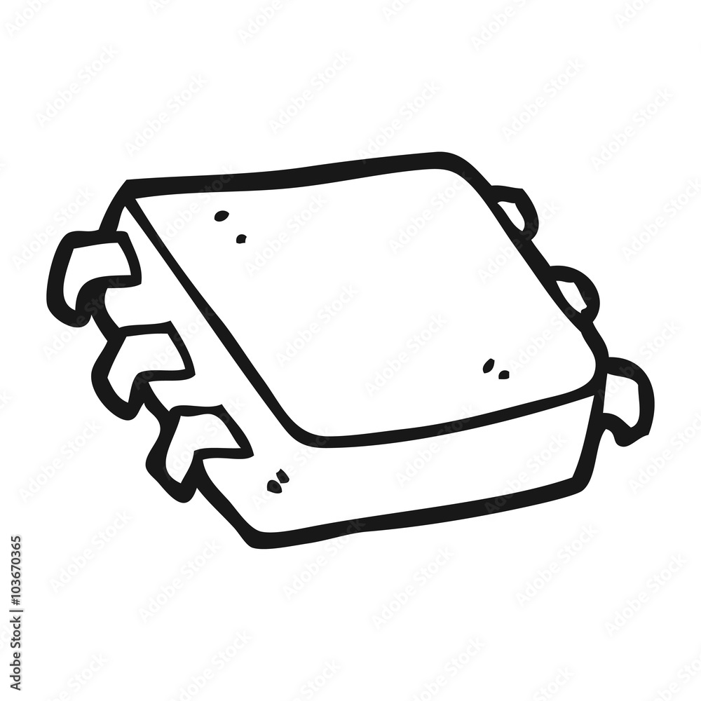 black and white cartoon computer chip black and white cartoon computer chip