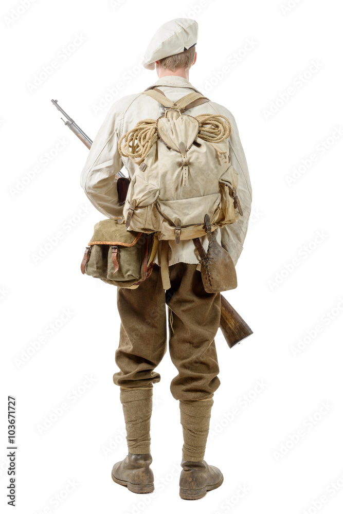 french mountain infantry soldier during the Second World War french mountain infantry soldier during the Second World War