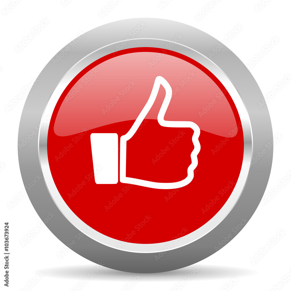 like red metallic chrome web circle glossy icon like red metallic chrome web circle glossy icon
