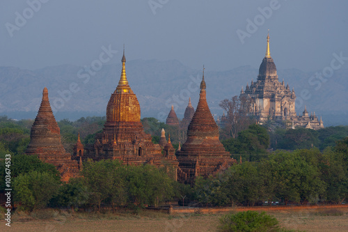 A Thousand of Pagoda in Bagan  Myanmar