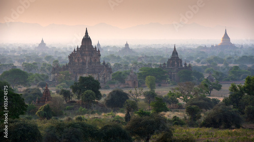 A Thousand of Pagoda in Bagan, Myanmar