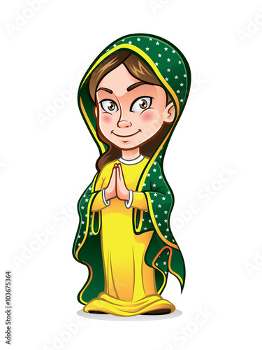 Cute Lady Guadalupe
