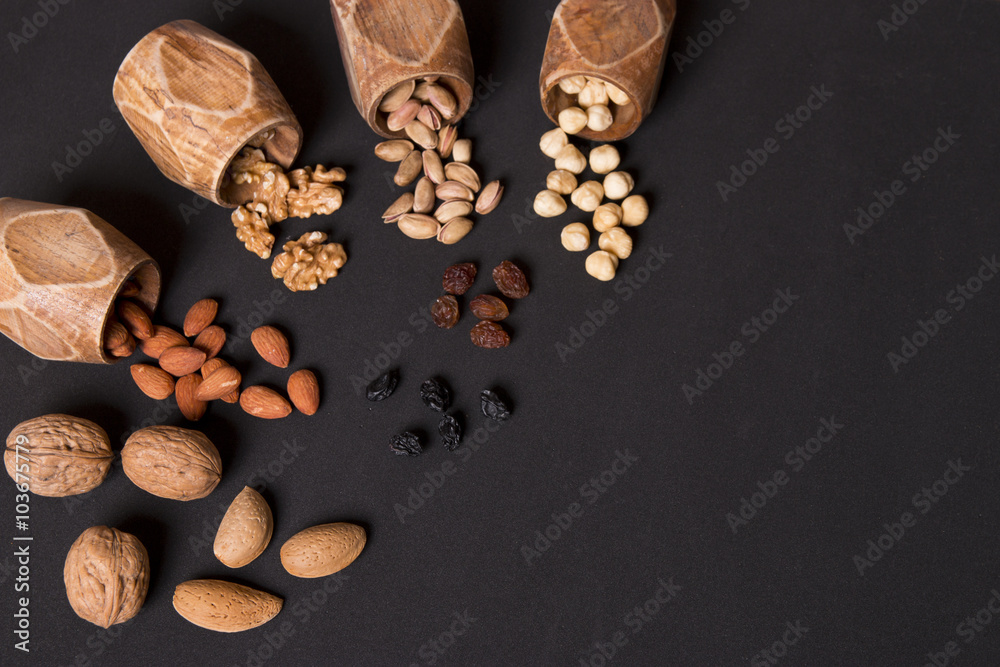 nuts kind background nuts kind background
