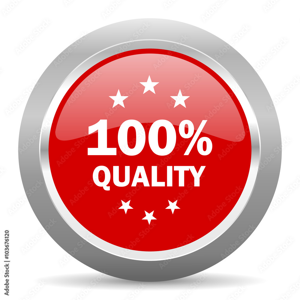 quality red metallic chrome web circle glossy icon quality red metallic chrome web circle glossy icon