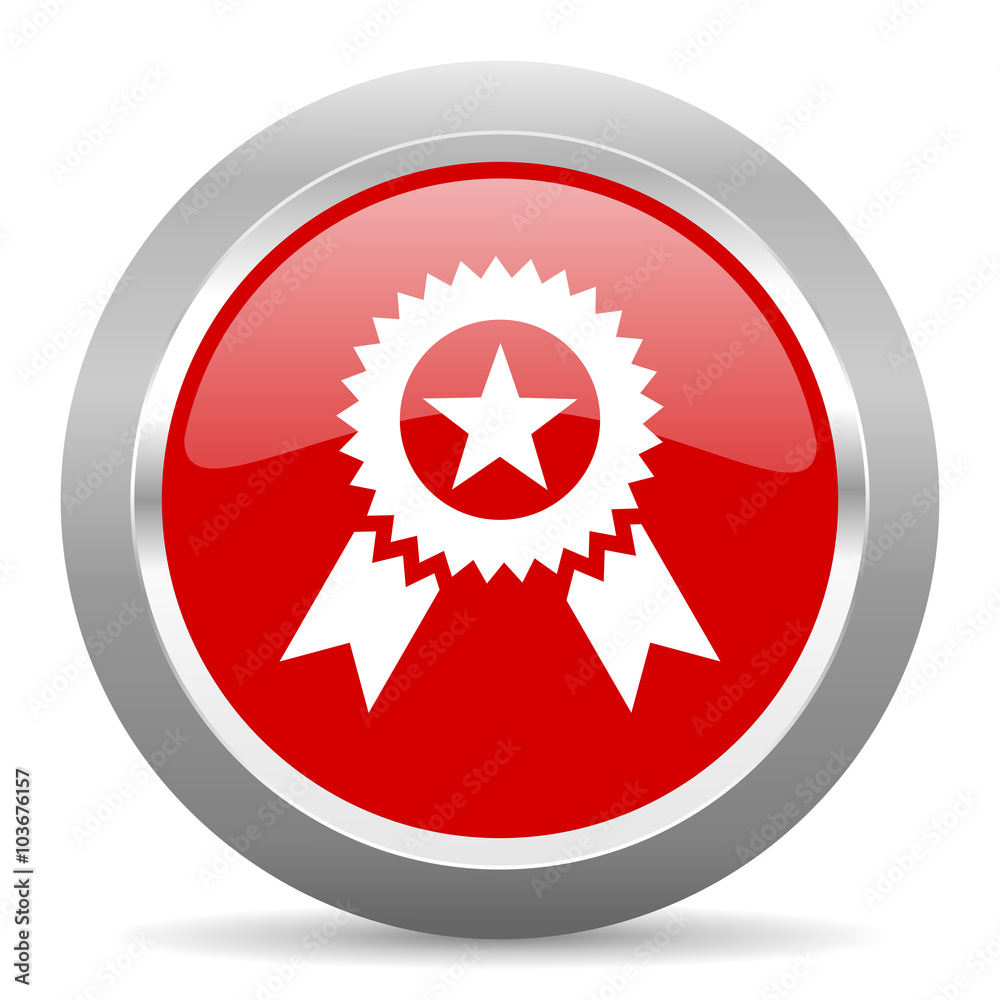 award red metallic chrome web circle glossy icon award red metallic chrome web circle glossy icon