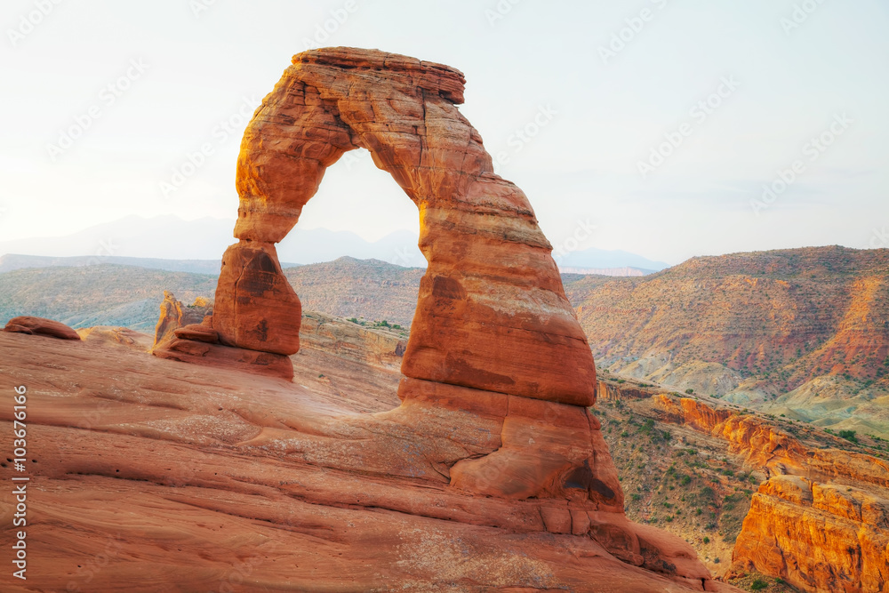 Delicate Arch at the Arches National park