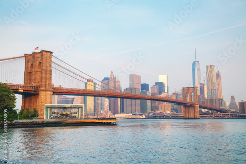 Lower Manhattan cityscape © andreykr
