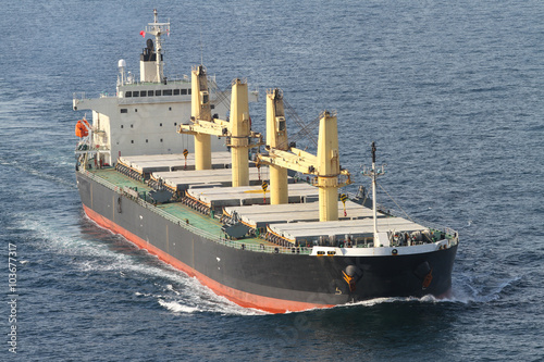 Konstfotografi Cargo Ship