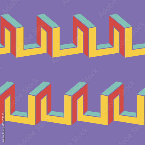 Modern geometrical abstract vector pattern