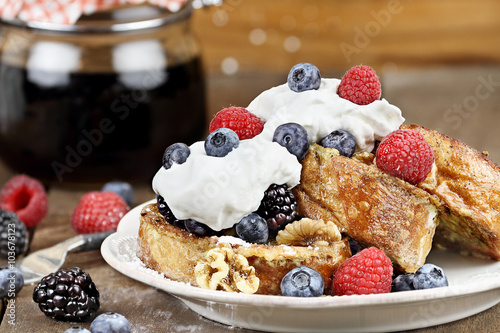 French Toast and Fresh Berries