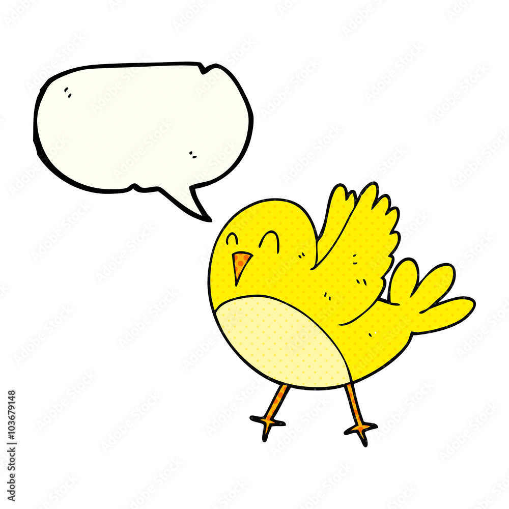 comic book speech bubble cartoon bird comic book speech bubble cartoon bird