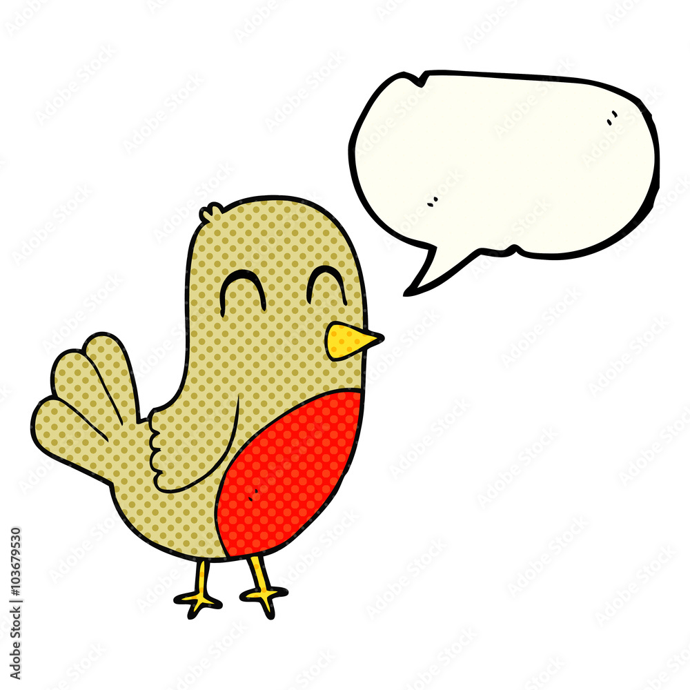comic book speech bubble cartoon robin comic book speech bubble cartoon robin