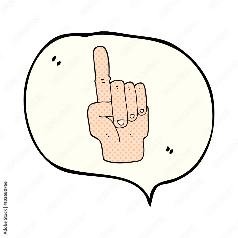 comic book speech bubble cartoon pointing hand comic book speech bubble cartoon pointing hand