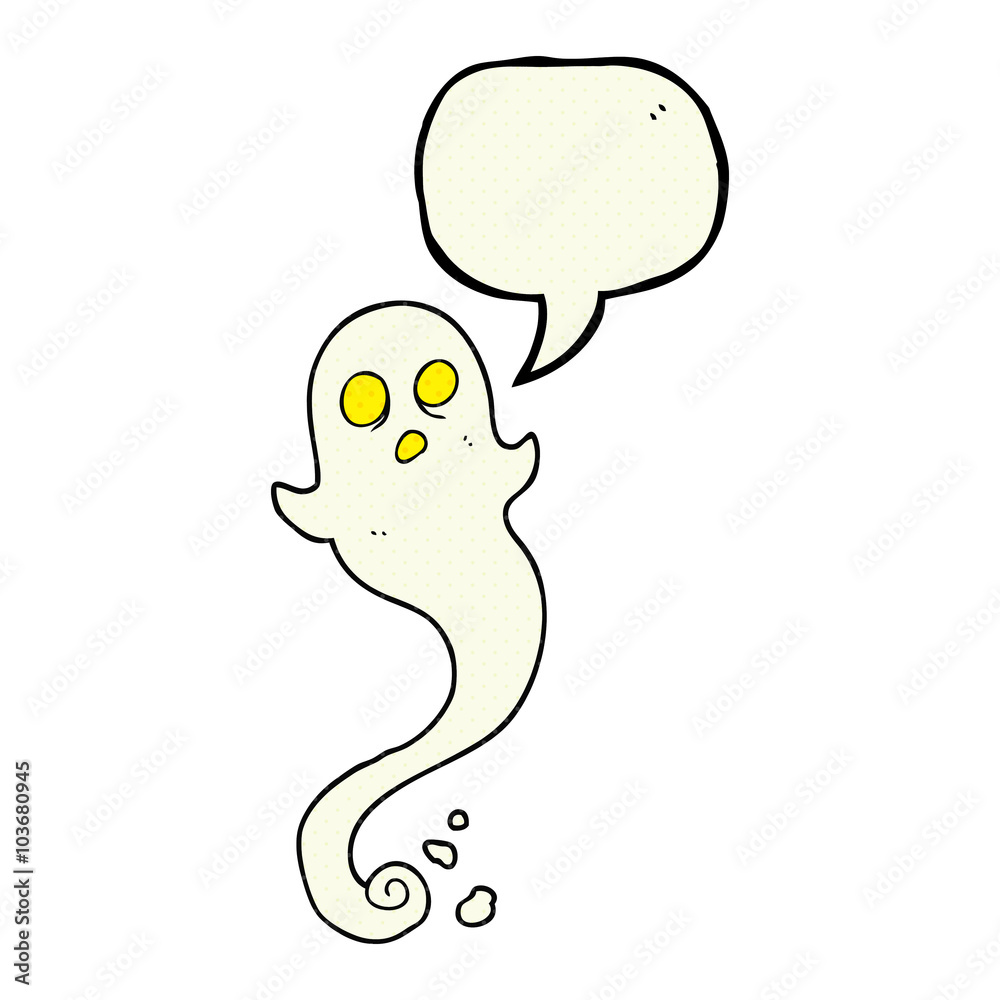 comic book speech bubble cartoon halloween ghost comic book speech bubble cartoon halloween ghost