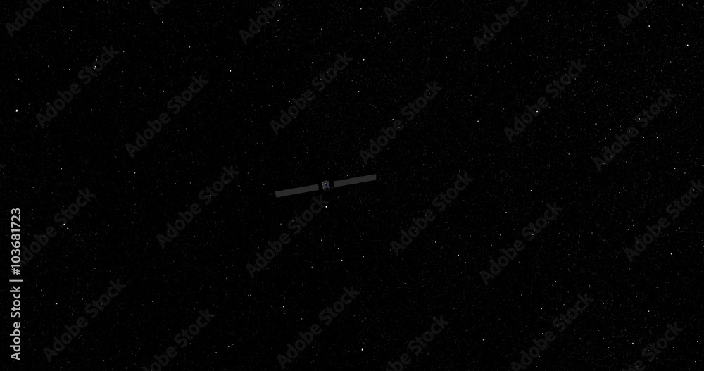 Flyby of Dawn spacecraft travelling toward a distant Vesta. Data: NASA/JPL. Flyby of Dawn spacecraft travelling toward a distant Vesta. Data: NASA/JPL.