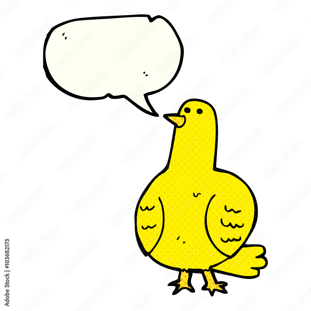comic book speech bubble cartoon bird comic book speech bubble cartoon bird