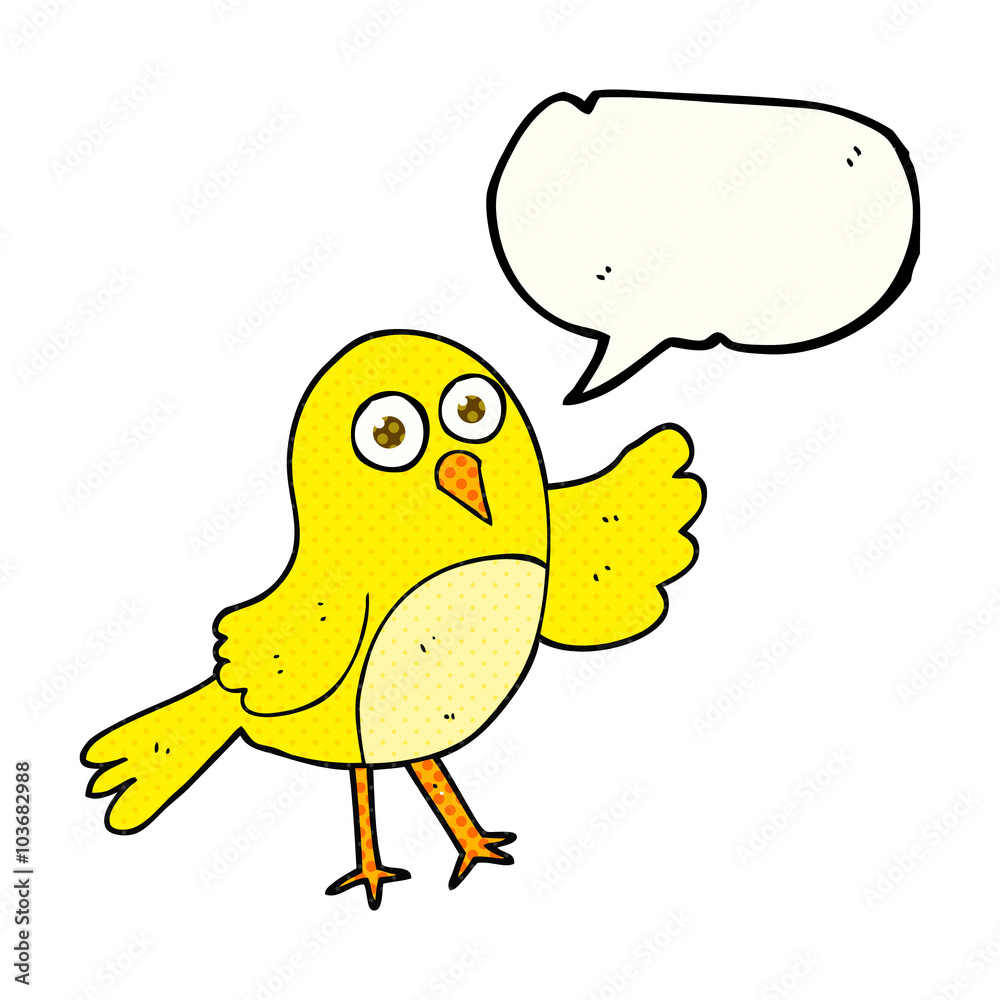comic book speech bubble cartoon bird comic book speech bubble cartoon bird