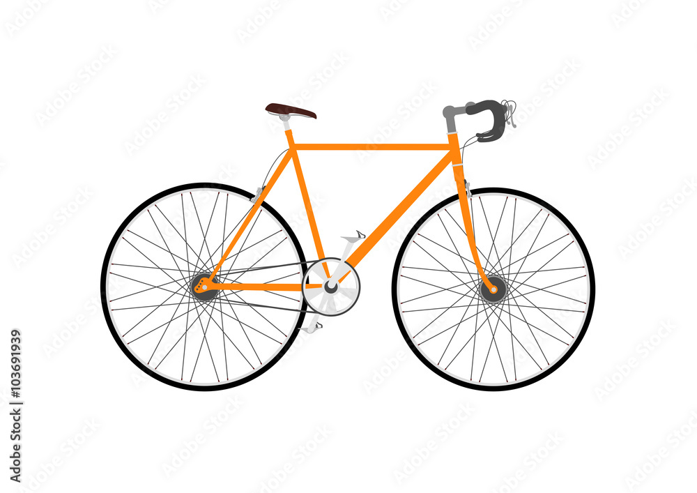 イラスト素材「自転車」