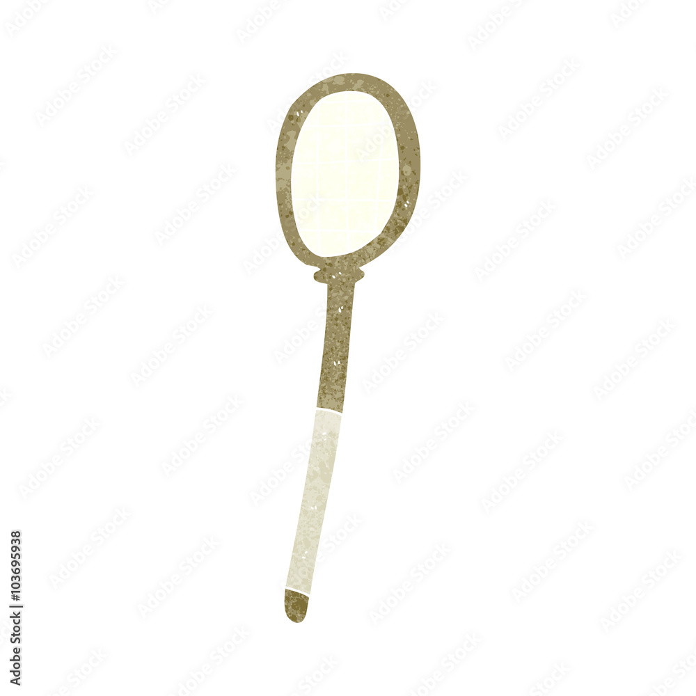 retro cartoon tennis racket retro cartoon tennis racket