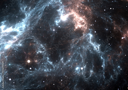 Fototapeta Naklejka Na Ścianę i Meble -  Space nebula
