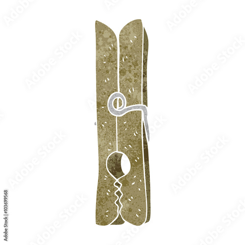 retro cartoon peg