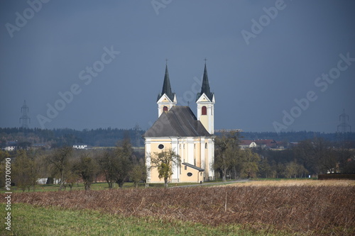 Wallfahrtskirche Heiligenkreuz bei Kremsmünster Oberösterreich photo