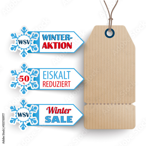 Carton Price Sticker 3 Markers WSV