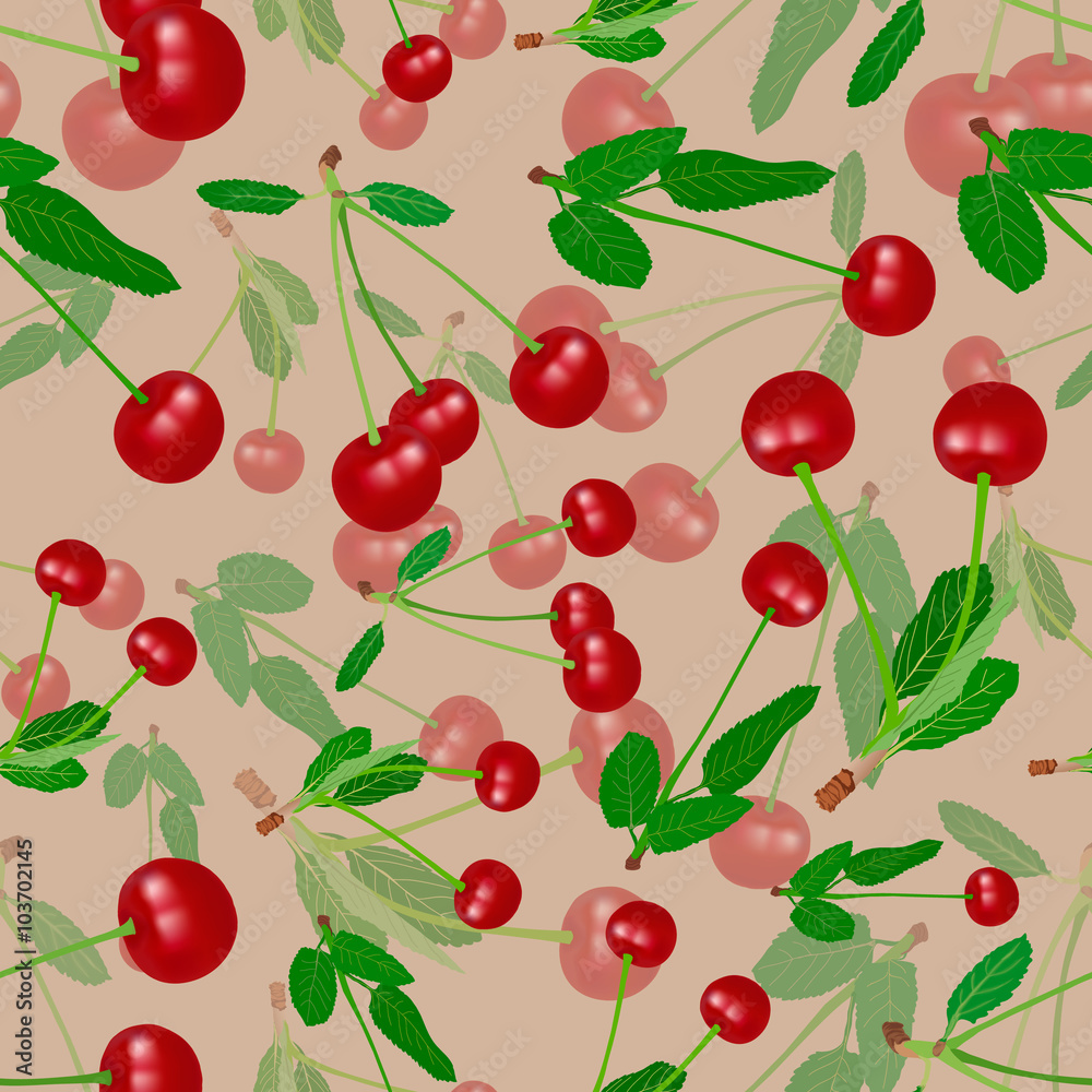 pattern of cherry pattern of cherry