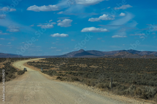 Outback roads and bush tracks in The Flinders Ranges National Park