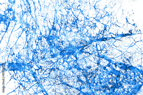 Neural Tissue - Artificial Neural Network - Recurrent Neural Network - Medical Background - Abstract Illustration photo