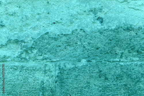 Wall fragment with attritions and cracks