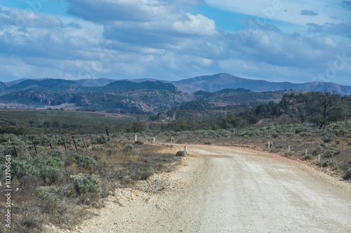 Outback roads and bush tracks in The Flinders Ranges National Park