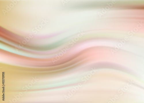 Wallpaper Mural Abstract modern wavy flowing silk, satin background. Vector eleg Torontodigital.ca