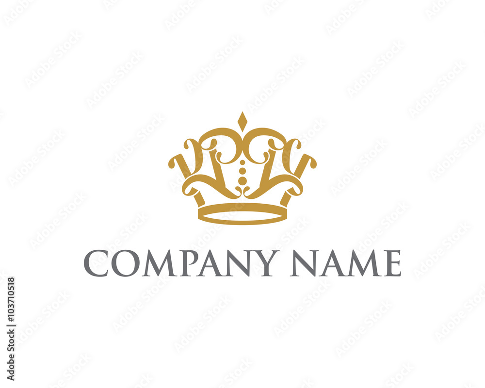 Crown & Abstract K P lettermark 1 Crown & Abstract K P lettermark 1
